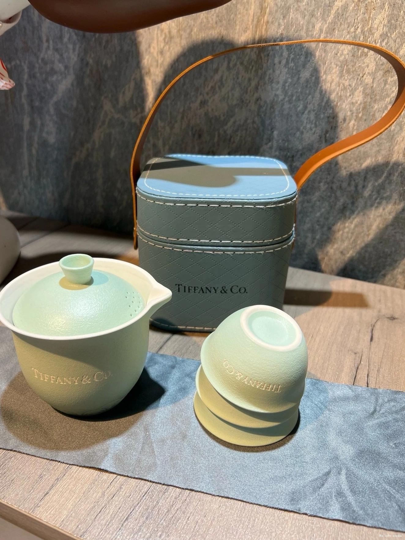 CUP SET TEA TIFFANY 0716